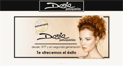 Desktop Screenshot of daniapeluquerias.com