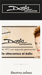 Mobile Screenshot of daniapeluquerias.com